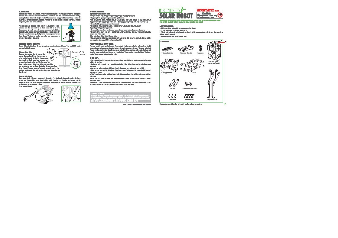 4M Солнечный робот (00-03294)