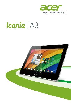 ACER ICONIA A3-A10