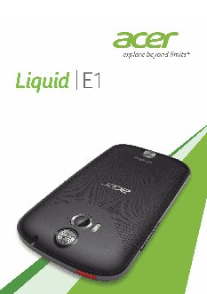 ACER Liquid E1 V360 dual SIM