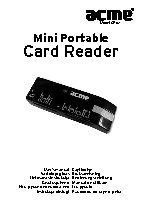 ACME CR02 mini USB 2.0 Card reader