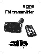 ACME F100-01 Car FM Transmitter