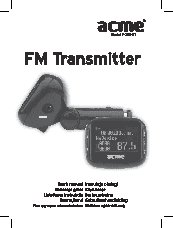 ACME F200-01 Car FM Transmitter