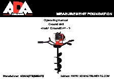 ADA Ground Drill-9 А00309