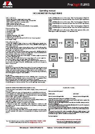 ADA Pro-Digit RUMB А00481