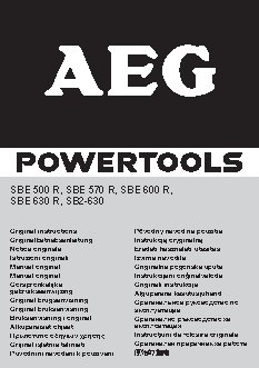 AEG SBE 570 R