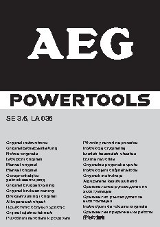 AEG SE 3.6 Li