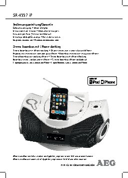 AEG SR4337iP