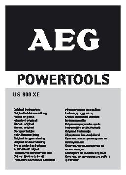 AEG US 900 XE