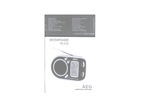 AEG WE 4125