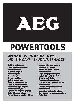 AEG WS 12-125 XE