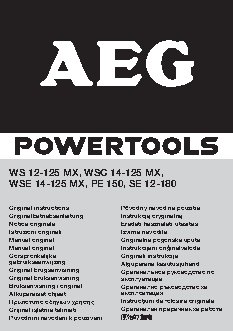 AEG WSC 14-125 MX