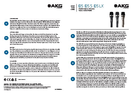 AKG D5 STAGE PACK