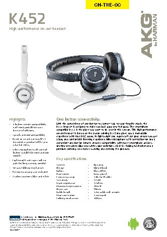 AKG K452 WH