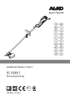 AL-KO BC 1200 E
