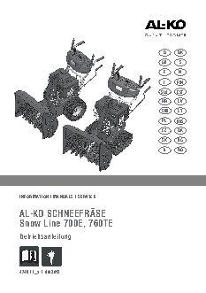 AL-KO SnowLine 700 E