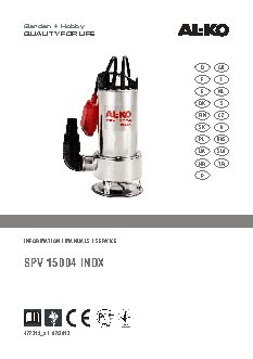 AL-KO SPV 15004 Inox