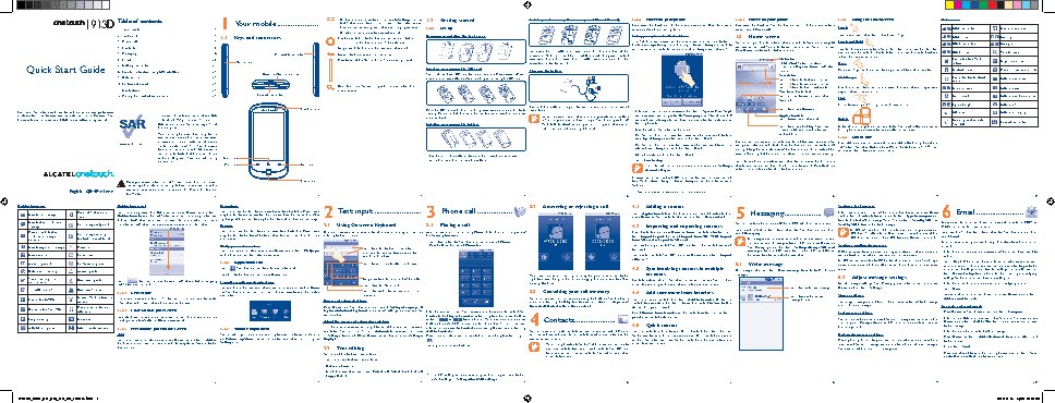 ALCATEL ONETOUCH 913/913D