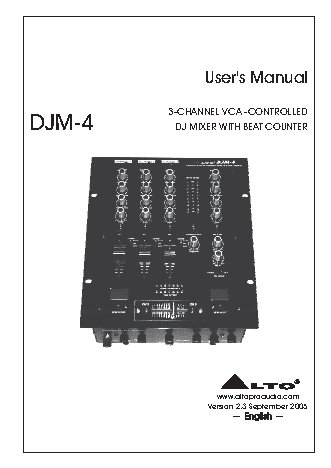 ALTO DJM-4