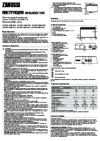 ZANUSSI ZCH/S-1000 MR