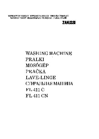 ZANUSSI FL 411 C(CN)