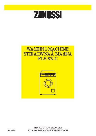 ZANUSSI FLS 874