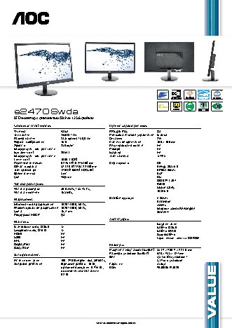 AOC e2470Swda