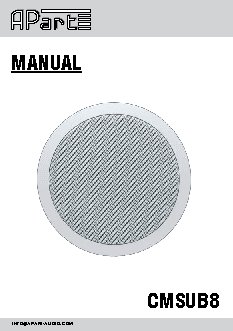 APART CMSUB8