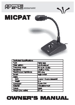 APART MICPAT-D