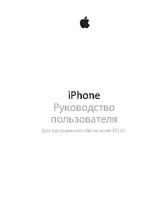 APPLE iPhone iOS 6.1
