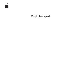 APPLE Magic Trackpad Bluetooth