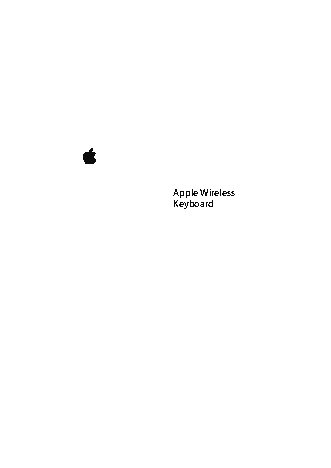 APPLE Wireless Keyboard MC184RS/A