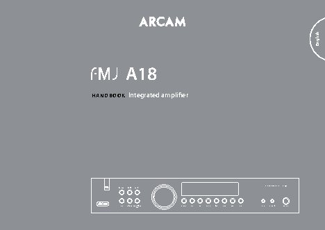 ARCAM A18