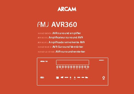 ARCAM AVR360