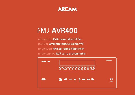ARCAM AVR400