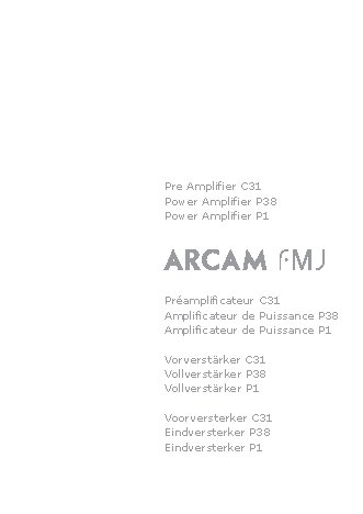 ARCAM C31
