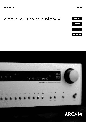 ARCAM DiVA AVR250