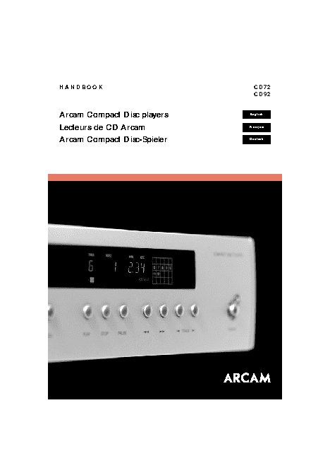 ARCAM DiVA CD72 (T)