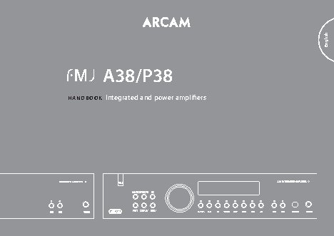 ARCAM P38