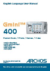 ARCHOS GMINI 400