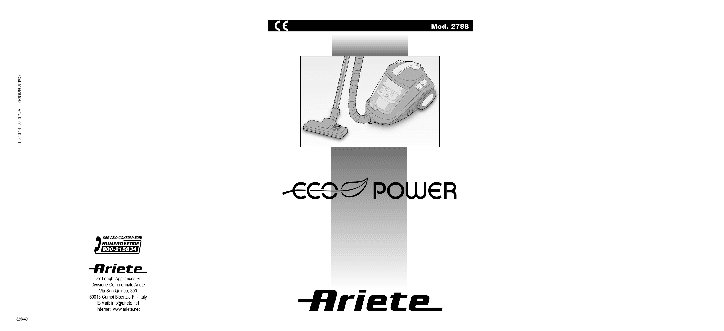 ARIETE 2788/2 Eco Power
