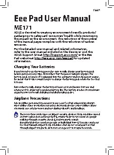 ASUS Eee Pad MeMO 171