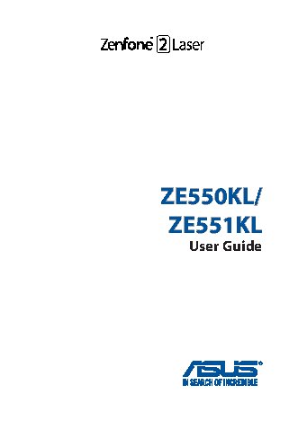 ASUS Zenfone 2 Lazer ZE550KL LTE 16Gb