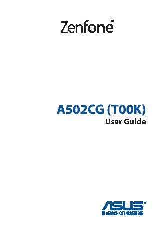 ASUS Zenfone 5 A502CG-2C067RU