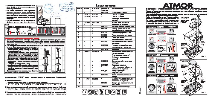 ATMOR Platinum 5 кВт кухня