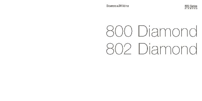 B&W Diamond 800 D2