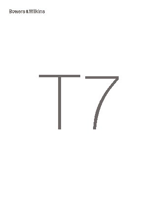 B&W T7
