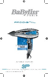 BABYLISS D 6000 E Pro Digital