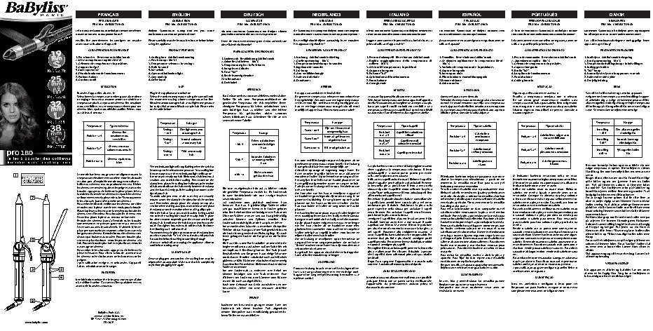 BABYLISS Pro 180 C332E