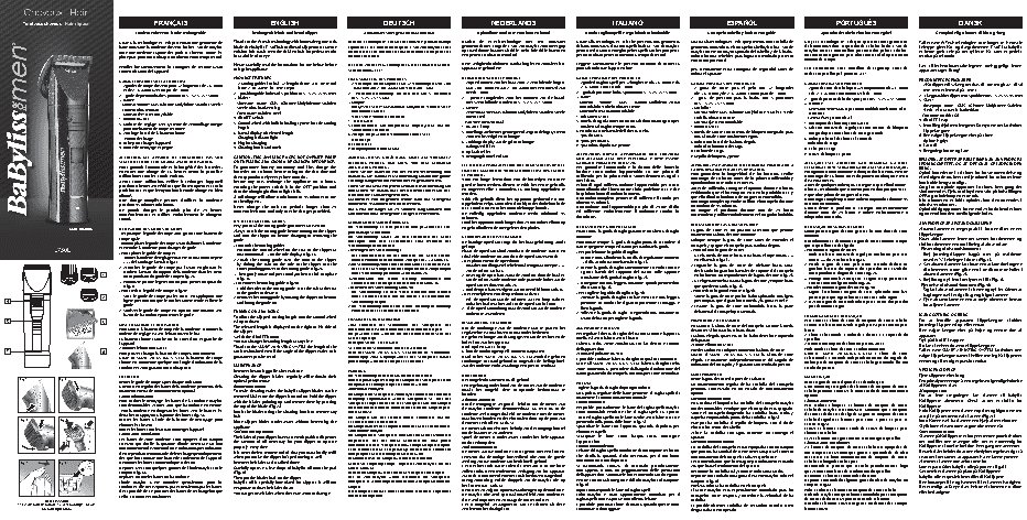 BABYLISS W-tech E750E