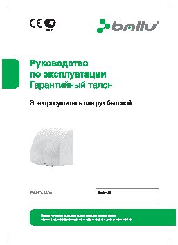 BALLU BAHD-1800 antivandal